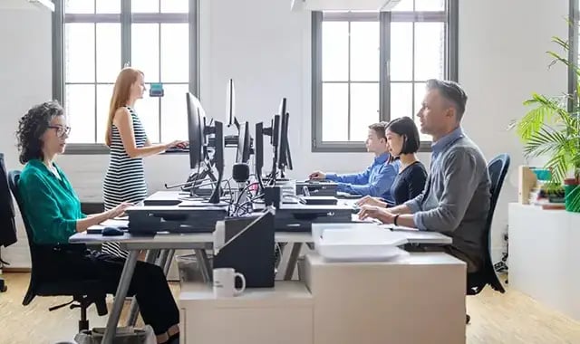 office workers